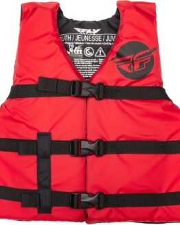 Fly Racing Youth Flotation Vest Red/Black