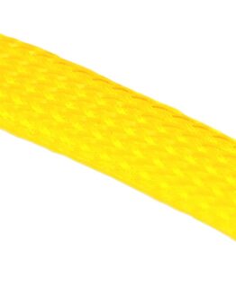 Namz Braided Flex Sleeving 3/8" ID Yellow - 10ft Section