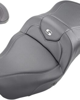 Heated Road Sofa Carbon Fiber 2-Up Seat Gel w/Backrest