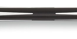 Arlen Ness Deep Cut Round Shifter Rod Black 12 in.