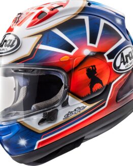 Arai Corsair-X Dani Samurai-2 Helmet Blue/Red Large