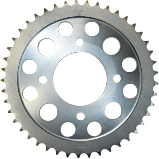 Sunstar Rear Steel Sprocket 45T 420 Silver Fits Honda