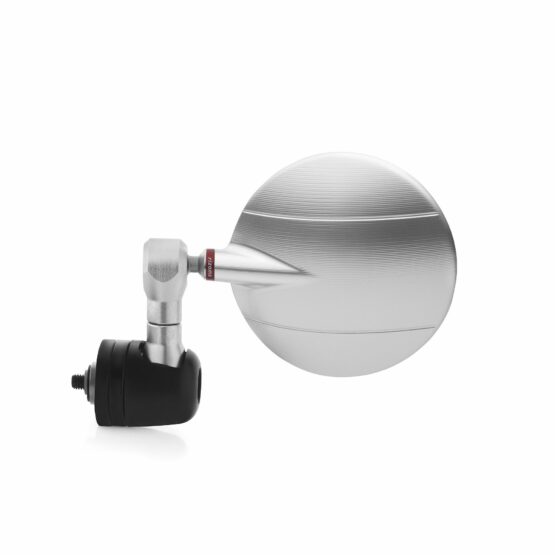 Rizoma Spy-R 80mm Silver Bar End Mirror Each - Image 3