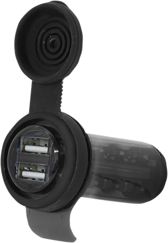 KOSO North America Dual USB Adapter Universal Black - Image 4