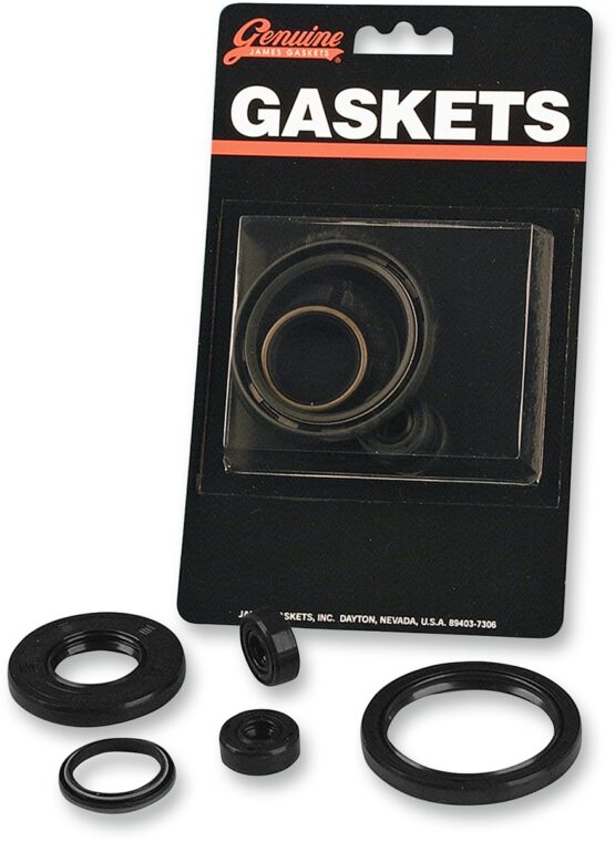 James Gaskets Transmission Oil Seal Kit 37741-67-K Fits Shovelhead 4-Speed - Image 2