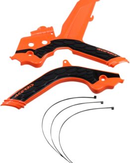 X-Grip Frame Guards Orange/Black