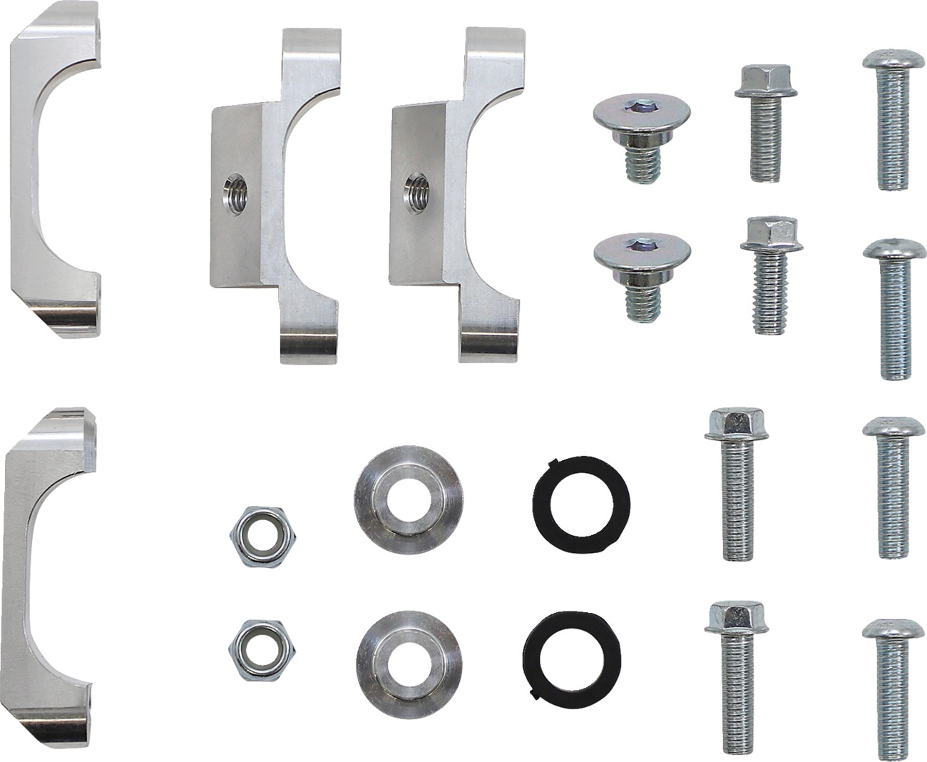 Black Radiator Brace Kit For 21-24 CRF450R & 22-24 CRF250R - Image 4