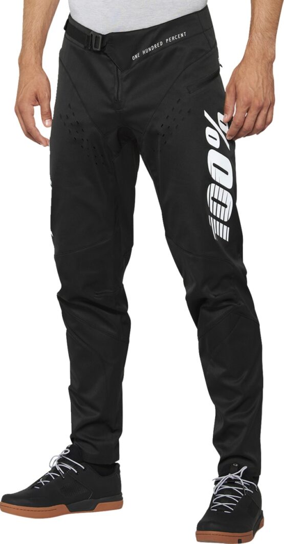 100% R-Core Downhill BMX Pants Black White Men's Size 36