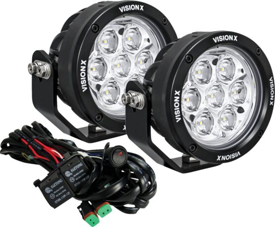 Vision X Light Cannon CG2 4-3/4in Multi LED Clear Lens Kit