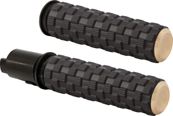 Arlen Ness Air Trax Grips TBW Brass for Harley-Davidson
