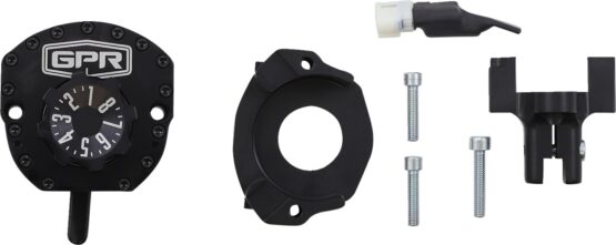 GPR V5 Steering Damper Black Anodized Fits 20-24 Yamaha R1