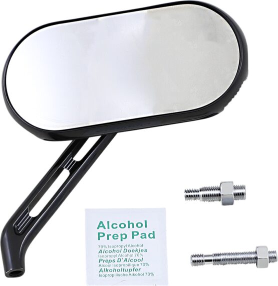 Arlen Ness Side Kick Mirror Right Black Aluminum 510-002 - Image 2