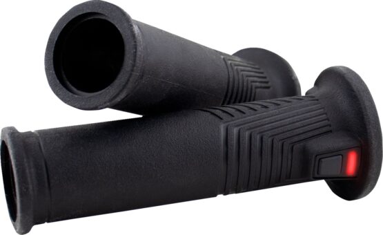 KOSO Artemis Heated Grips Black 7/8" to 1" 130mm Pair