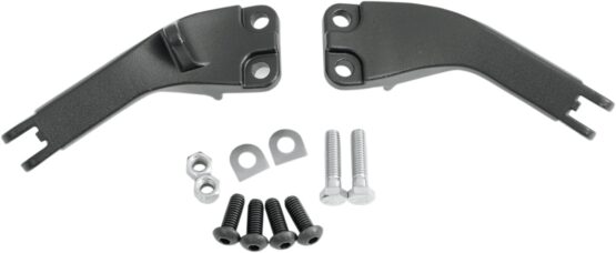 Drag Specialties Passenger Peg Mount Kit Black For Harley FXD
