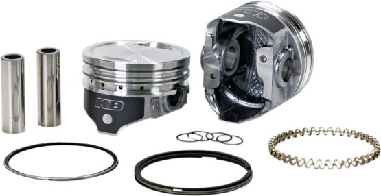 1200cc Conversion Cast Piston Kit 10.0:1 +.005 - Image 3