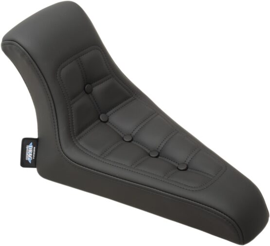 Drag Specialties Low Rider Solo Seat Black Scorpion Stitched