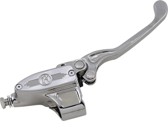 11/16 Front Brake Master Cylinder - Contour - Chrome - Image 2