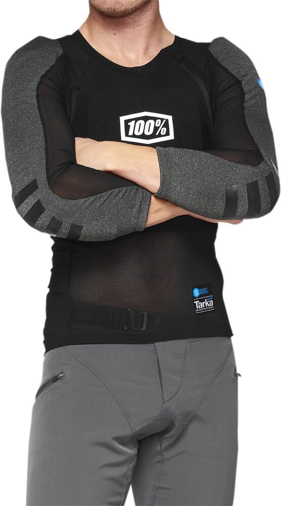 100% Tarka Body Armor Long Sleeve Black 2XL Unisex - Image 2