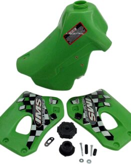 IMS Large-Capacity Gas Tank Green For Kawasaki KDX200 KDX220