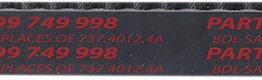Cam Timing Belts (PAIR) 89T 21mm