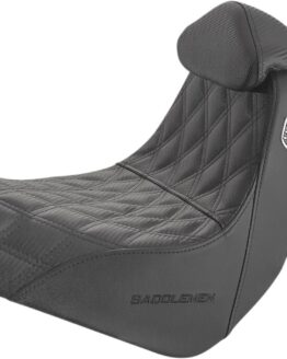 Saddlemen Pro Series SDC Performance Grip Seat Black For Harley Low Rider