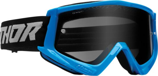 Thor Combat Sand Racer Goggles Blue Smoke Lens Adult Unisex
