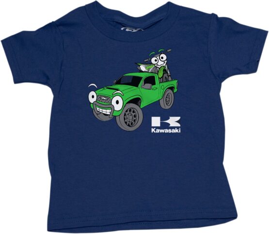 Factory Effex Toddler Kawasaki Tee Navy 3T
