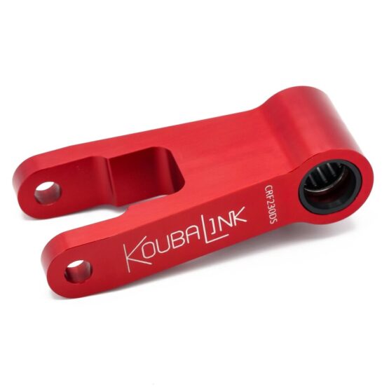 1-5/8" Lowering Link - Red, Lowers Rear Suspension 1.625" Inches