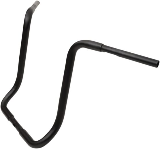 Drag Specialties 1-1/4 in Buffalo Touring Handlebar Flat Black For Harley - Image 2