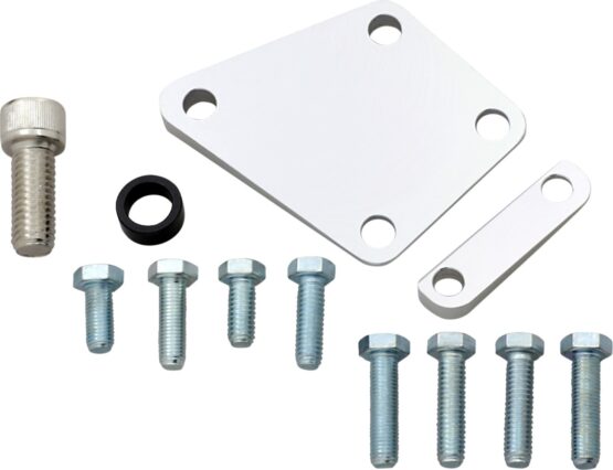Drag Specialties Kickstand Wedge Kit Silver For Harley Touring