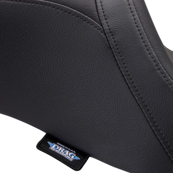 Drag Specialties Performance Predator 2-Up Seat Black For Harley Touring - Image 3