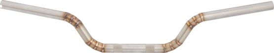 Arlen Ness MX Moto Welded Raw Stainless Steel Handlebar 1in Silver