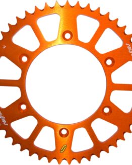 Sunstar Triplestar 51T Orange Rear Aluminum Sprocket 520 Fits 91-20 Husq/KTM
