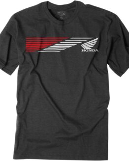 Factory Effex Men's Honda Speed Tee Heather Charcoal - Medium