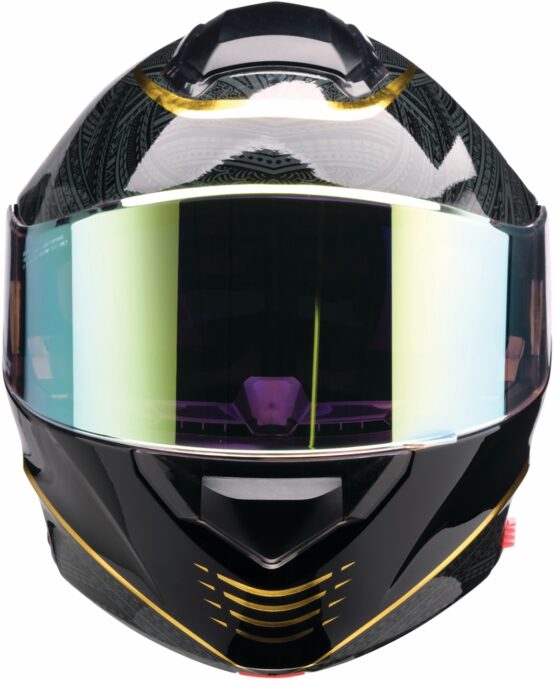 Z1R Solaris 2.0 Notorious Modular Helmet 4XL Black/Gold - Image 3