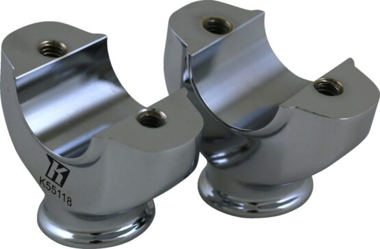 Kodlin USA Lower Handlebar Risers Chrome For Harley Breakout - Image 4