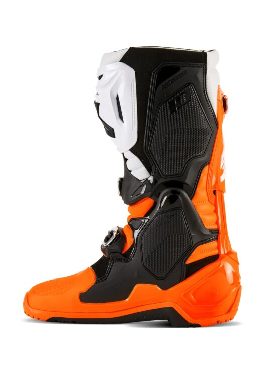Alpinestars Tech 10 Enduro Boots Orange/Black/White US 12 - Image 7
