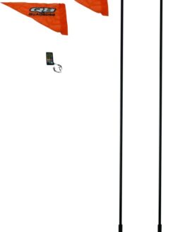 QuadBoss Qb 6Ft Smoke Dual Whip Rmte