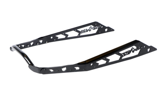 Pro Armor Next Level Rear Bumper Flat Black For Polaris Matryx Slash 146"