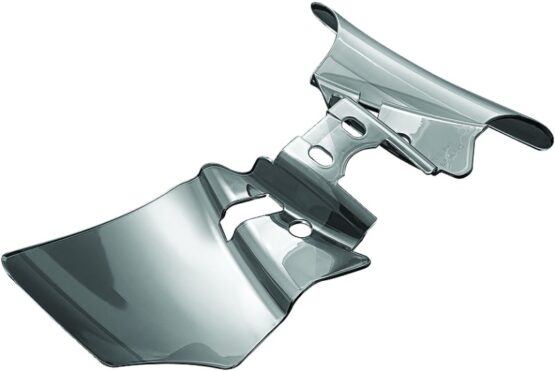 Kuryakyn Saddle Shield Heat Deflectors Smoke For 99-17 Dyna