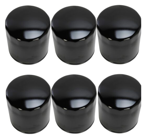 HF174B Oil Filter - Black - 6 Pack