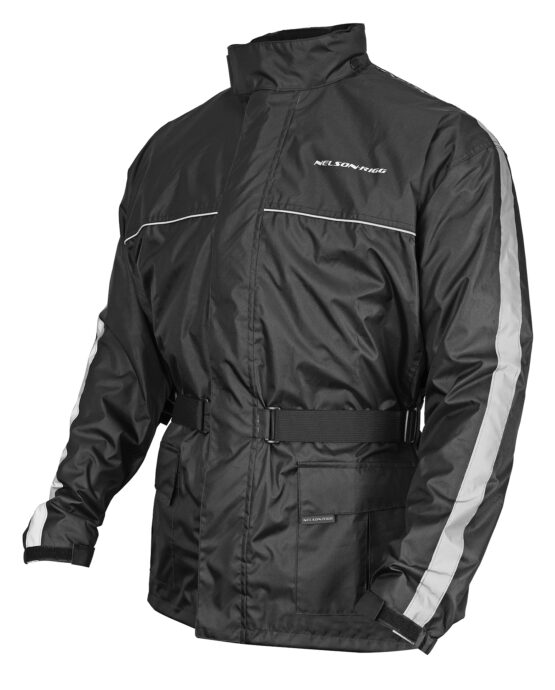 Nelson Rigg Solo Storm Waterproof Jacket Black Small Men's - Image 10
