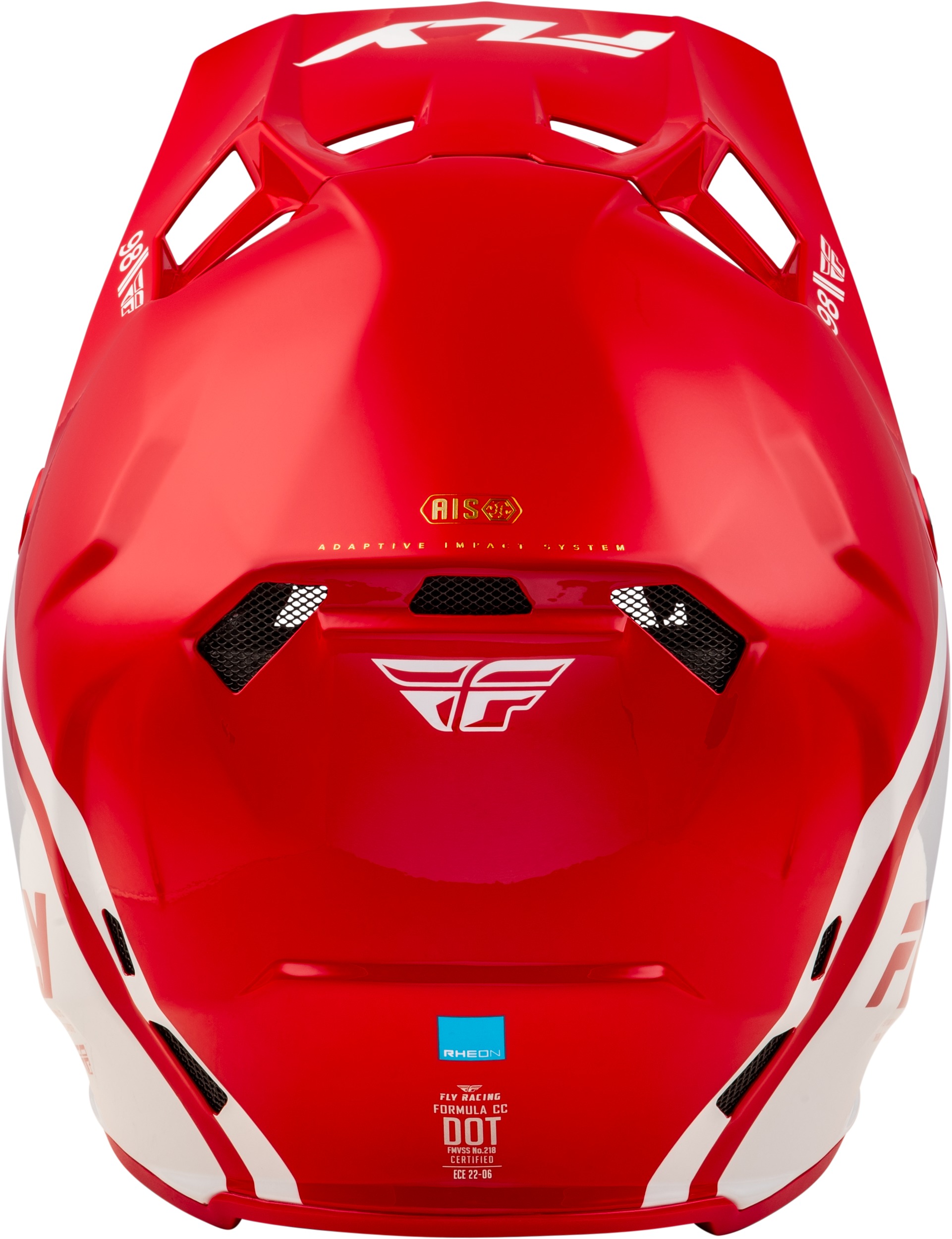 Fly Racing Formula CC Objective Helmet Red/White XL - Image 3