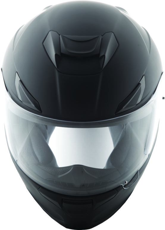 Sentinel Solid Motorcycle Helmet Matte Black X-Large - Image 3