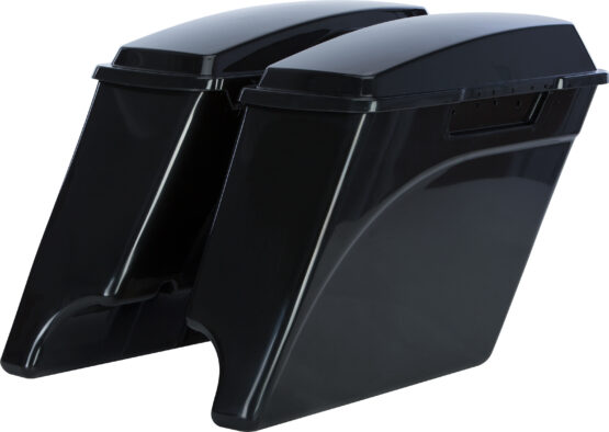 HardDrive ABS Stretched Saddlebags with Lids for Harley Touring 14-23