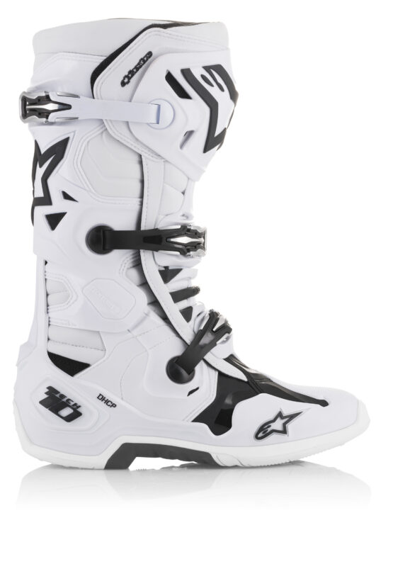 Tech 10 Boots White US 09 - Image 4
