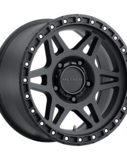 MR312 17x8.5 0mm Offset 5x150 110.5mm CB Matte Black Wheel