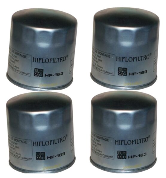HF163 Oil Filter - 4 Pack