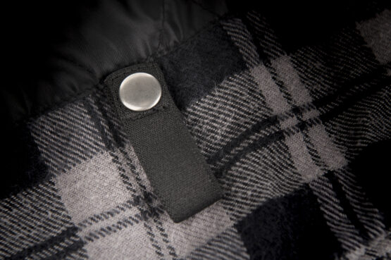 Highway 21 Marksman Flannel Black/Grey 4X-Large Men's Jacket - Image 6