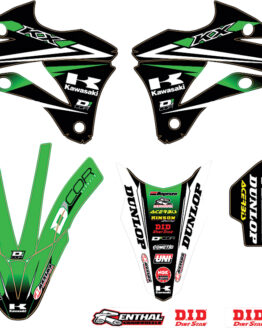 D'Cor Monster Graphics Kit 10-20-524DCO For 14-19 Kawasaki KX